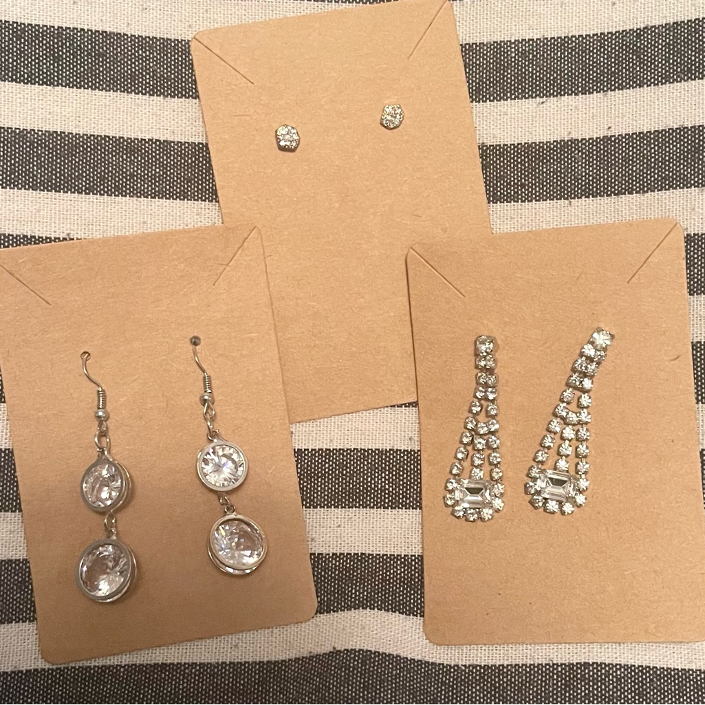 Rhinestone Earring Bundle